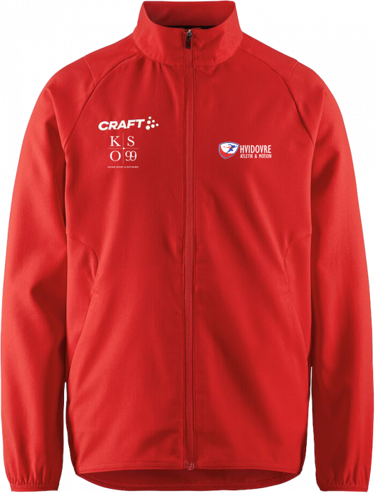 Craft - Hvam Wind Jacket Kids - Bright Red