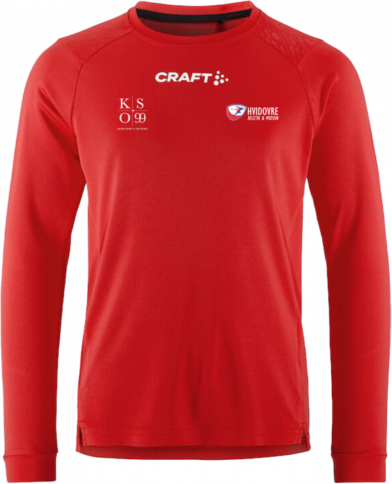 Craft - Hvam Langærmet T-Shirt Børn - Bright Red