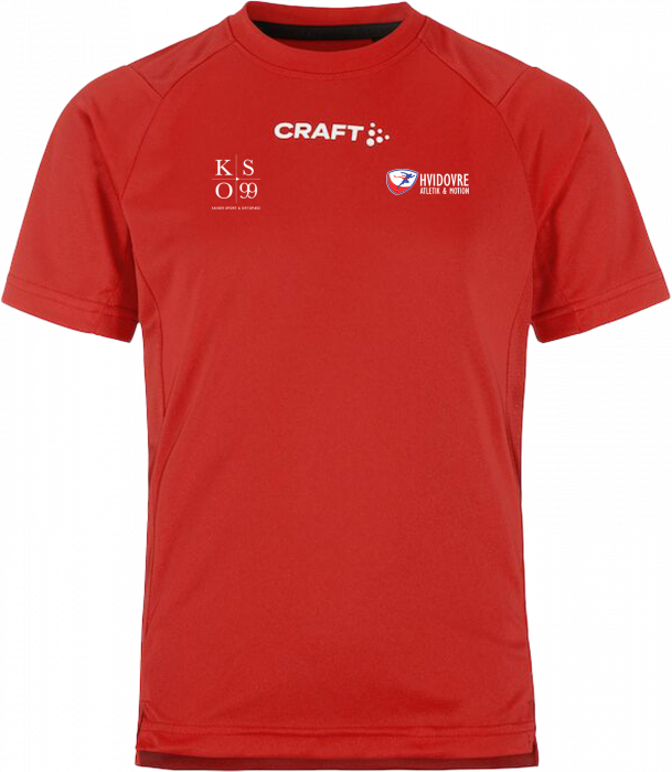 Craft - Hvam  T-Shirt Børn - Bright Red