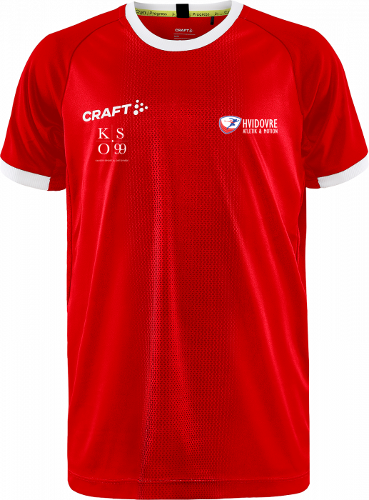 Craft - Progress 2.0 Graphic Jersey Men - Rouge & blanc